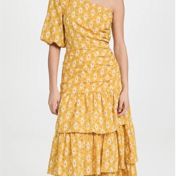 Veronica Beard Dresses & Skirts - NWT! Veronica Beard Virginia Floral One- Shoulder Maxi Dress